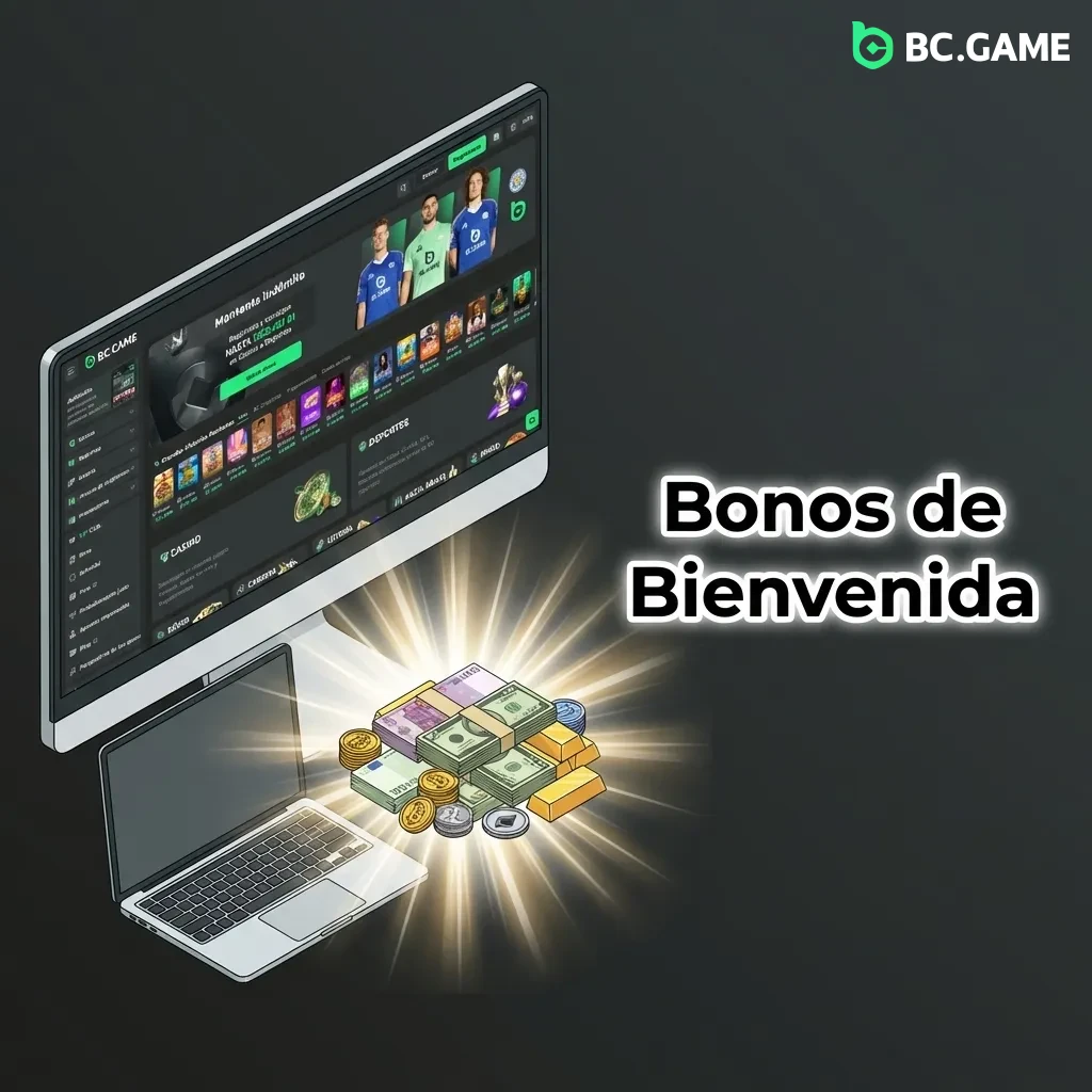 BC Game welcome bonus: 40% up to $7500 plus 40 free spins across first four deposits for casino and sports betting.