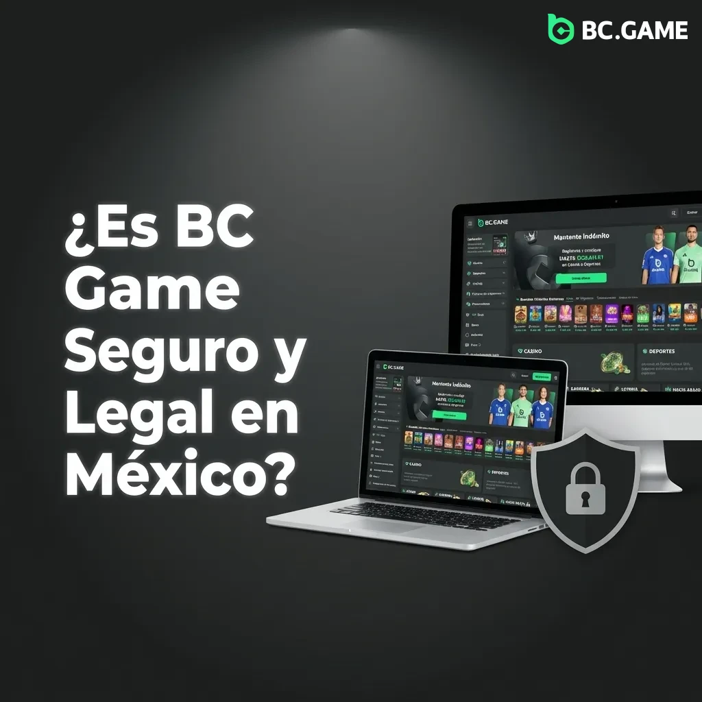 BC Game casino license verification and security features for Mexican players, showing encrypted SSL protection