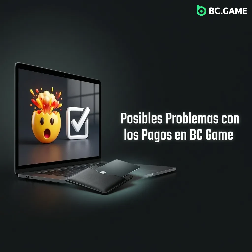 BC Game payment issues troubleshooting guide showing common deposit and withdrawal problems with solutions for users