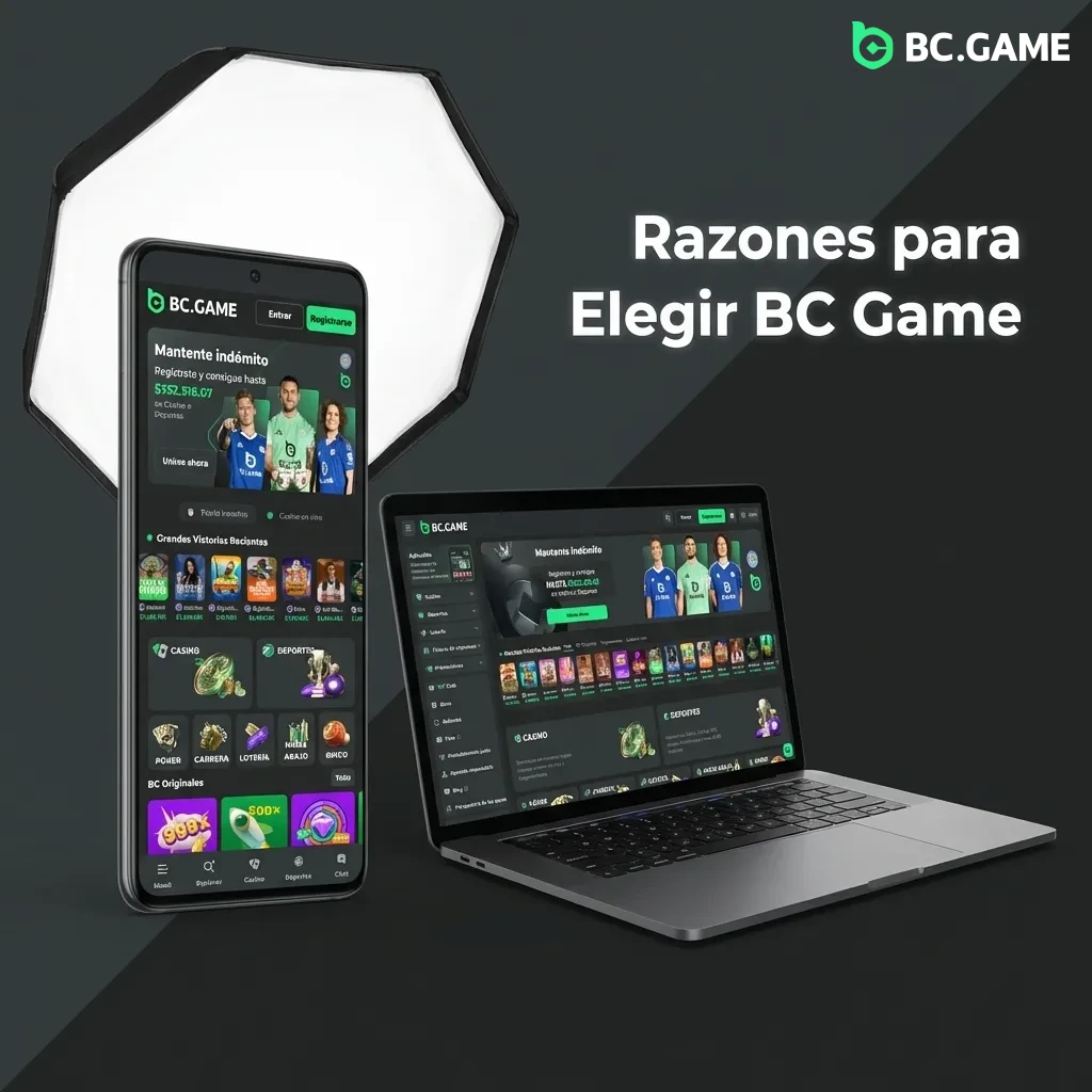 BC Game casino platform showing fast crypto withdrawals, game variety, and welcome bonuses for Mexican players