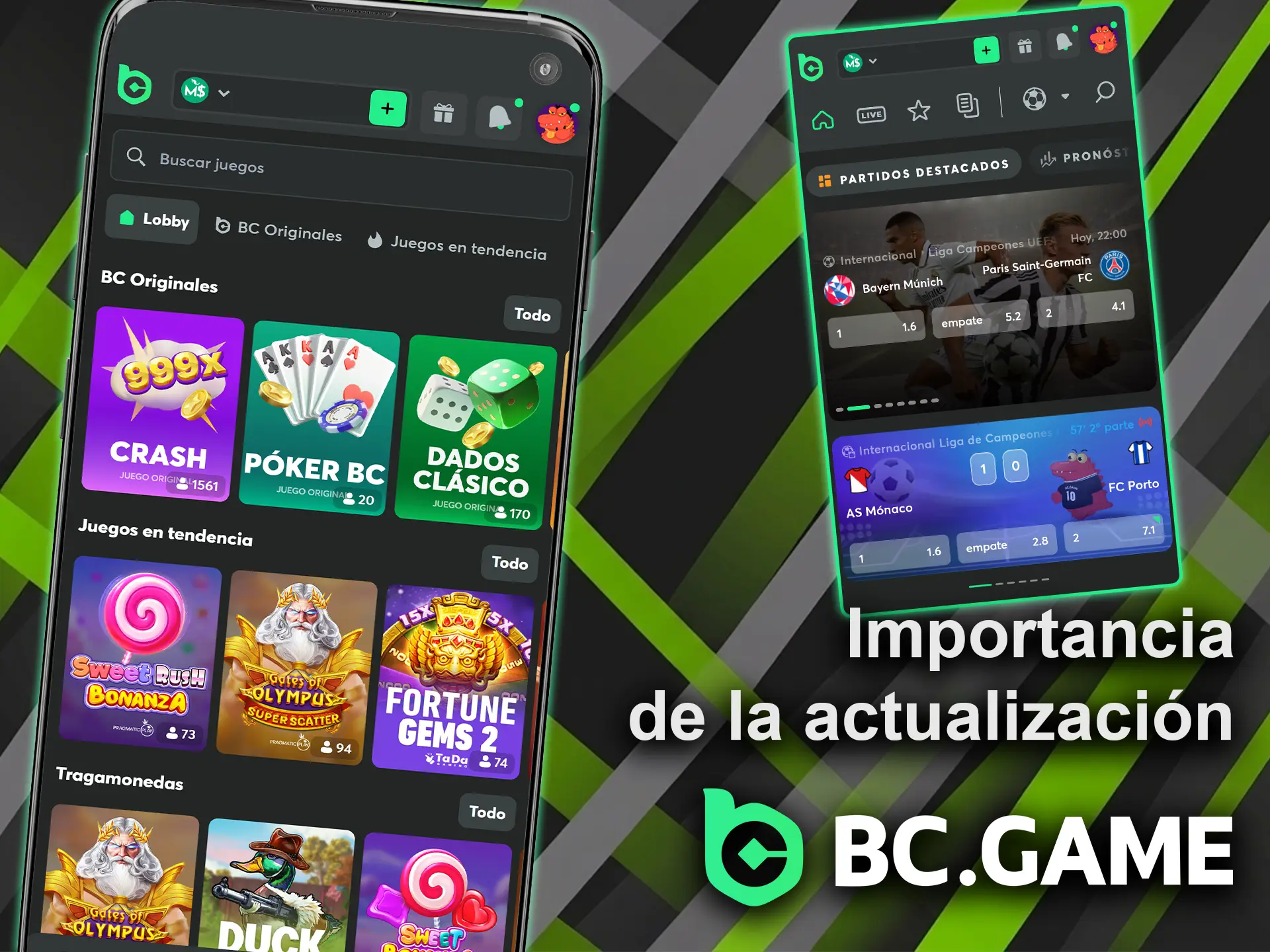Descubre las ventajas de actualizar regularmente la aplicación de BC Game.