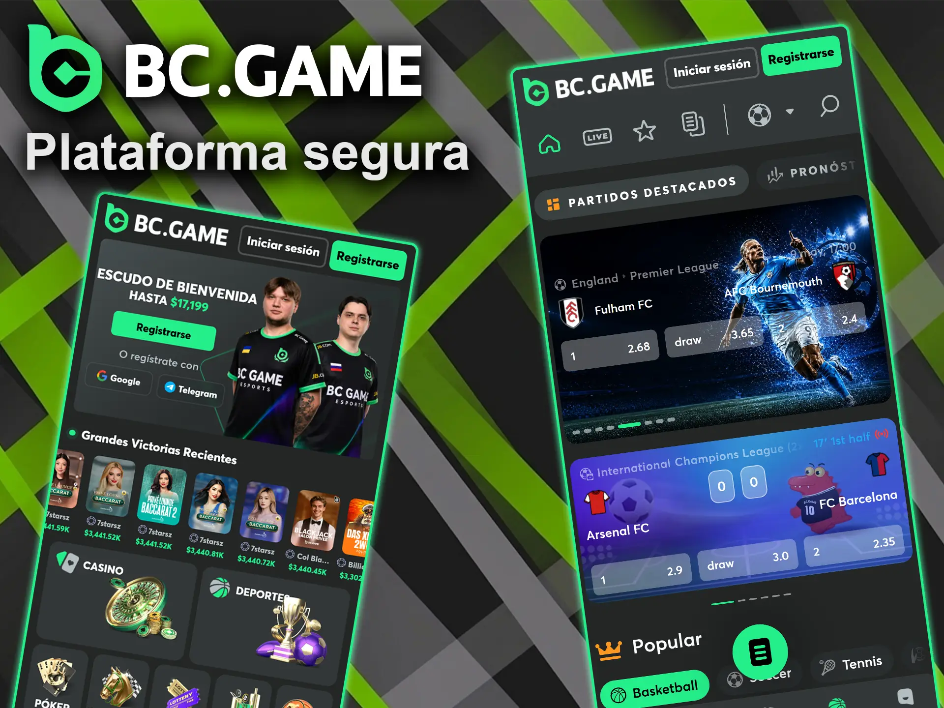 Descubre por qué los jugadores eligen BC Game para jugar.