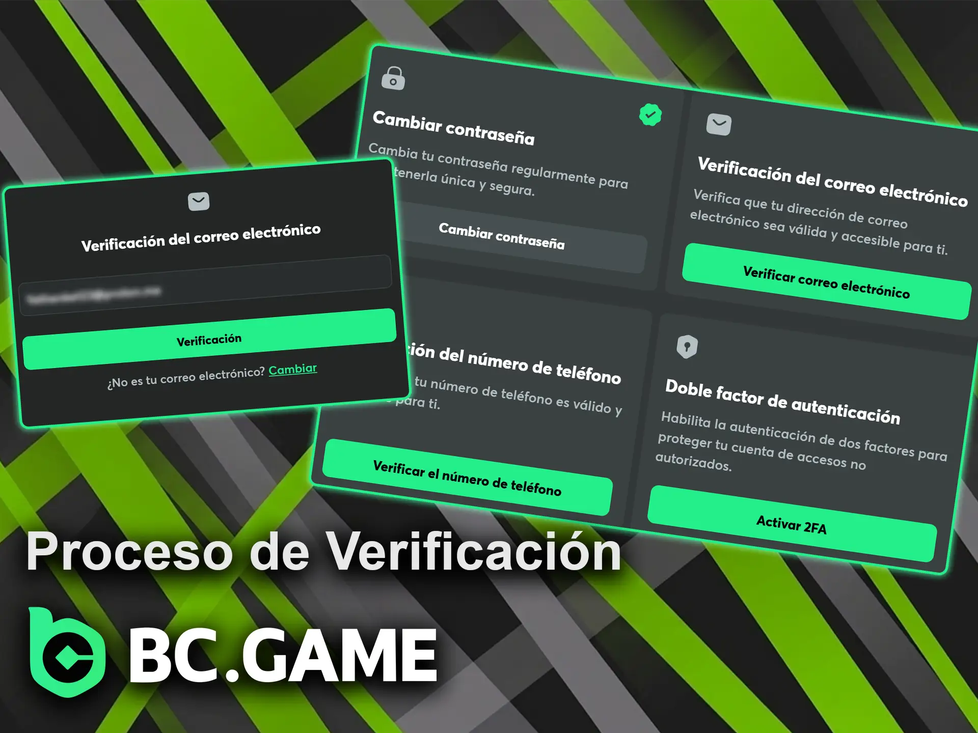Suba sus documentos de identidad para completar el proceso de verificación de cuenta en BC Game.