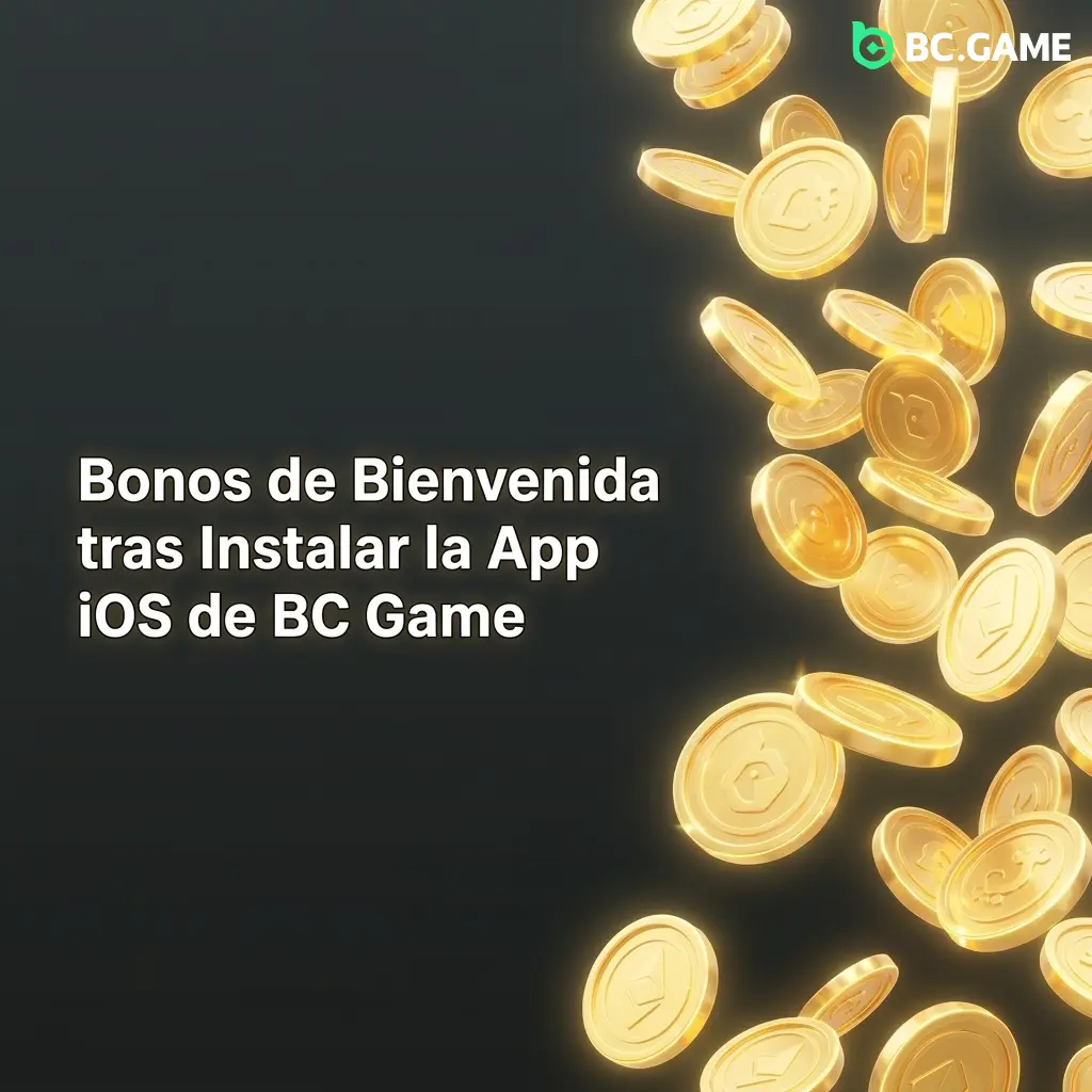 Bonos de bienvenida BC Game app iOS: 40% hasta 7,500 USD y 40 giros gratis en primeros 4 depósitos
