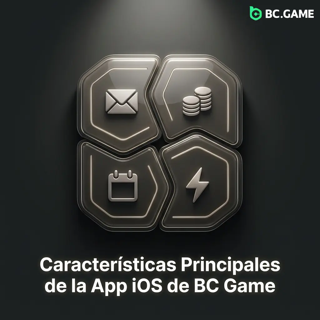 Características principales de la app iOS de BC Game: casino, apuestas deportivas, pagos MXN y criptomonedas
