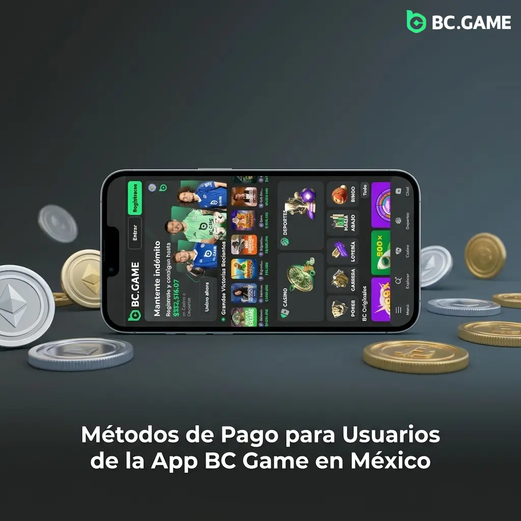 Métodos de pago BC Game México: SPEI, OXXO Pay, Visa, Mastercard, Bitcoin y USDT con límites de depósito y retiro en MXN